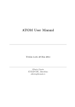 ATOM User Manual
