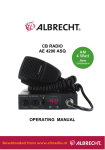 Manual Albrecht AE4200 ASQ (www.cbradio.nl)