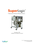 SuperLogic 1500 Installation and Operation Manual