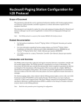 Nucleus® Paging Station Configuration for I-20 Protocol 1