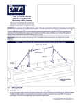 User Instruction Manual Precast Concrete Beam Horizontal Lifeline