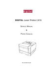 DIGITAL Laser Printer LN15 Service Manual & Parts Catalog