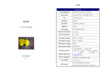 PAV40 4” TFT LCD Monitor User Manual
