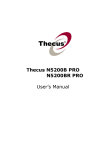 Thecus N5200B PRO N5200BR PRO User`s Manual