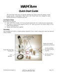 Arm &ndash; Quick-Start Guide
