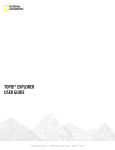 TOPO!&reg; EXPLORER USER GUIDE