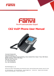 C62 VoIP Phone User Manual