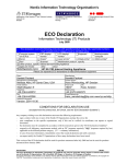 ECO Declaration