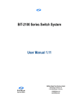 BIT-2100A User Manual