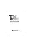 TX2004 Manual.cdr - BI Communications