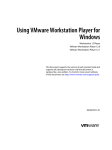 Using VMware Workstation Player for Windows