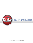 Pay Per Return - Drake Software