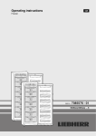 679L Liebherr Side by Side Fridge PKSBSES7253 User Manual