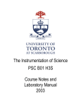 Introduction - University of Toronto Scarborough