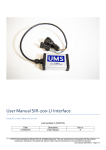 User Manual SIR-200-LI v1.0