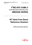F MC-8FX FAMILY MB95200 SERIES BT Hand Free Demo