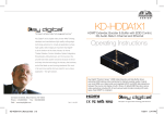 KD-HDDA1X1 - Key Digital