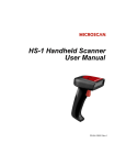 HS-1 Handheld Scanner User Manual