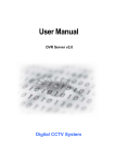 Chapter 3 User Manual for DVR Server v2.0