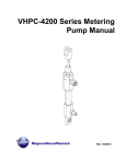 CHPC-4200 Metering Pump Manual
