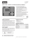 Product Data Sheet and Manual TS8003 HP471055U003