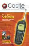 Castle GA131 Pro-DX Vocis Sound Level Meter