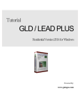 LEADPlus 2014 Tutorial and User Manual