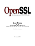 User Guide - OpenSSL FIPS Object Module v2.0