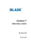MiniBlade™ SPECIFICATION - SFF-SIG