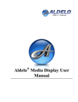 Aldelo Media Display User Manual