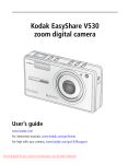 Kodak V530 User Guide Manual pdf
