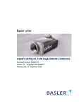 Basler Pilot Camera User Manual