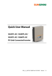 SG3KTL-EC Quick User Manual