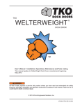 WELTERWEIGHT - Curlin, Inc.