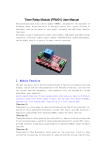 Timer Relay Module (FRM01) User Manual