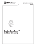 Zodiac CareTaker™ In-Floor Cleaning