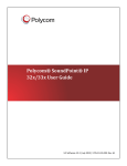 SoundPoint IP 32x/33x User Guide