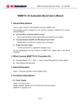 MSM7731-01 Evaluation Board User`s Manual