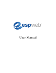 ESP Web Manual