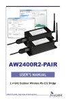 User Manual - AvaLAN Wireless