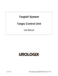 Targis® System Targis Control Unit