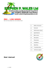 PRO – 1250 SERIES User manual