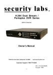 H.264 Dual Stream / Pentaplex DVR Series