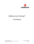 RedBeam Asset Tracking™ User Manual