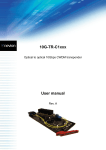 10G-TR-C1xxx User manual
