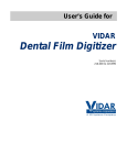 Dental Film Digitizer - Vidar Systems Corporation