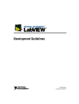 LabVIEW Development Guidelines