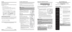 Quick Reference Guide