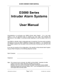 Dycon D3000 User Manual