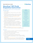 ManoScan® ESO Study Acquisition Instructions
